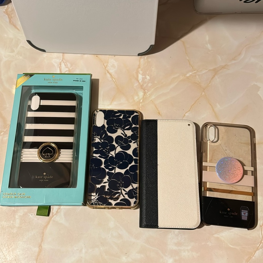XS Max iPhone - Lot of 4 Kate Spade Cases